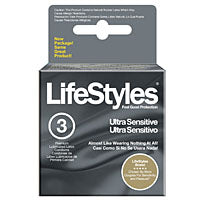 LifeStyles Ultra Sensitive Condoms, Flared Shape for Enhanced Sensitivity Condoms Pasteur Pharmacy