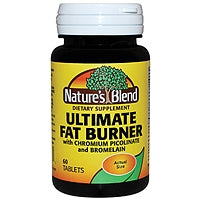 Nature's Blend Ultimate Fat Burner - Metabolic Support Formula, 60 Tablets Vitamins & Supplements Pasteur Pharmacy