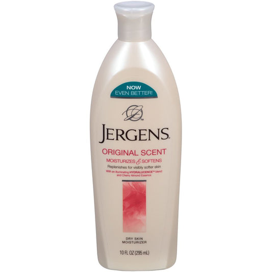 Jergens Original Scent Cherry Almond Dry Skin Moisturizer 10 Fl Oz Lotion & Moisturizer Pasteur Pharmacy
