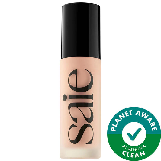 Glowy Skin Tint Foundation - Hydrating, Medium Coverage, Vegan & Cruelty-Free Makeup with Hyaluronic Acid & Rice Bran Peptides