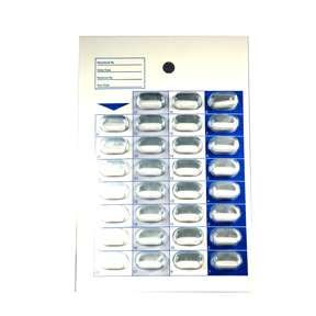 Punchcard pressure sensitive hs 31 dose 250ct Punchcard pressure sensitive Pasteur Pharmacy