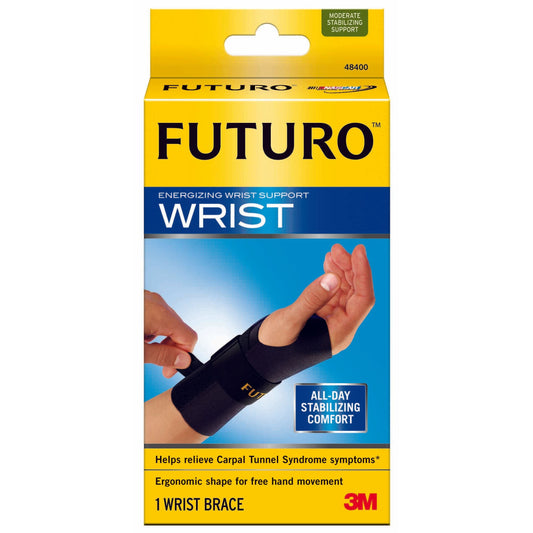 FUTURO Energizing Wrist Support, Left Hand, Large/X-Large, Moderate Stabilizing Support Supports & Braces Pasteur Pharmacy