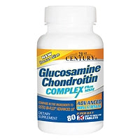 21st Century Glucosamine Chondroitin Complex Plus MSM - Triple Strength, 60 Tablets Vitamins & Supplements Pasteur Pharmacy