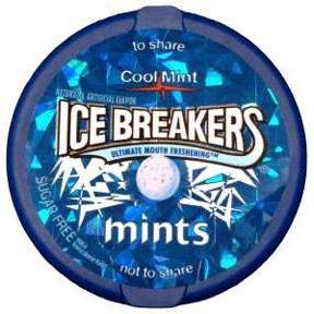 Hershey chocolates ice breakers sugar free cool mints 8 ct , each Candy Pasteur Pharmacy