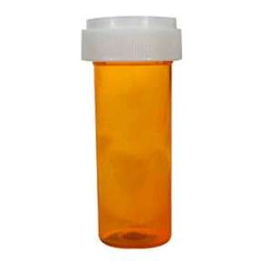 FLIP CAP AMBER RV 130 40DR Pillboxes Pasteur Pharmacy
