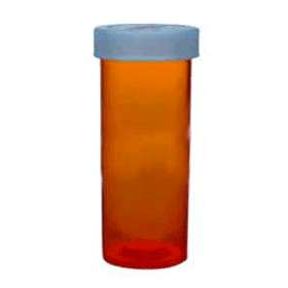 8 Dram Amber Child-Resistant Prescription Vials with Caps (410 Series) - 1 EA Medical Supplies Pasteur Pharmacy