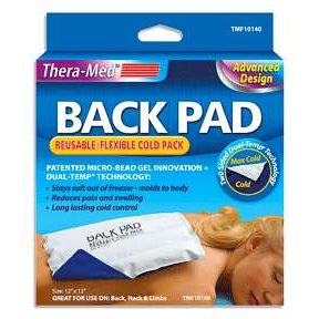TheraMed Dual-Temp Cold Pack - Back Pad for Lower Back Pain Relief (1 Count) Hot & Cold Therapies Pasteur Pharmacy