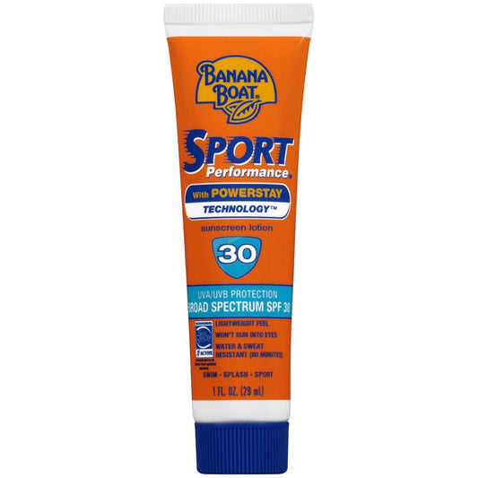 Banana Boat SPF 30 Travel Size Sunscreen – 12-Pack (1 oz Tubes) Sunscreen Pasteur Pharmacy