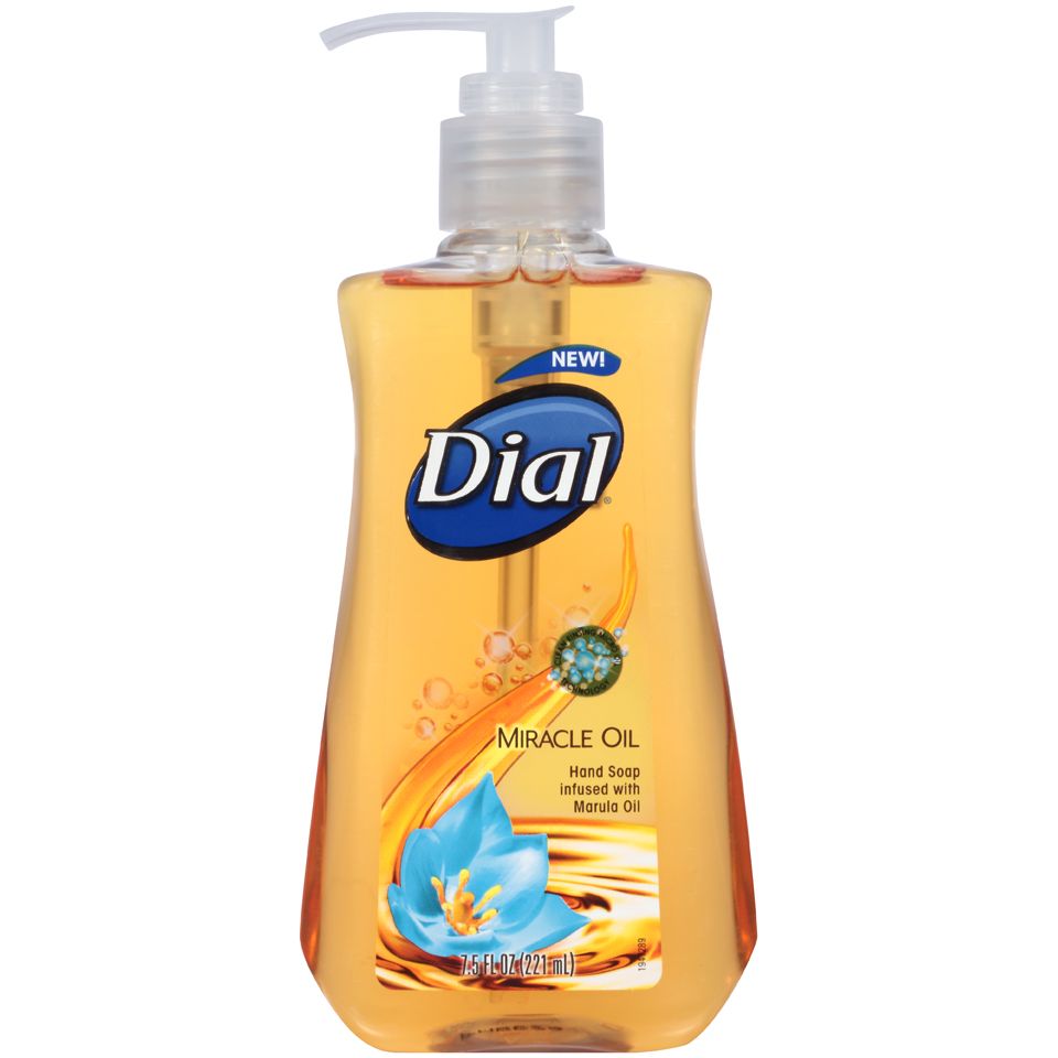 Jabón líquido para manos Dial - Miracle Oil 7.50 Fl Oz