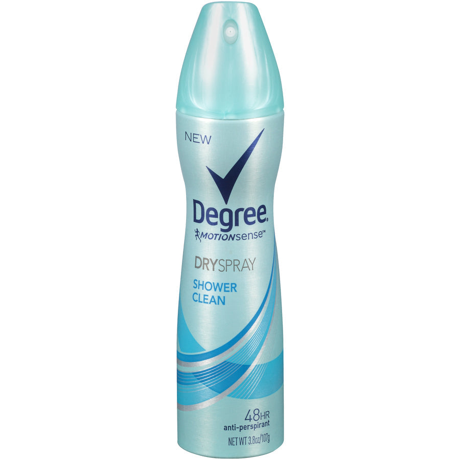 Degree Women Antiperspirant Deodorant Dry Spray, Shower Clean, 3.8 oz Deodorant Pasteur Pharmacy