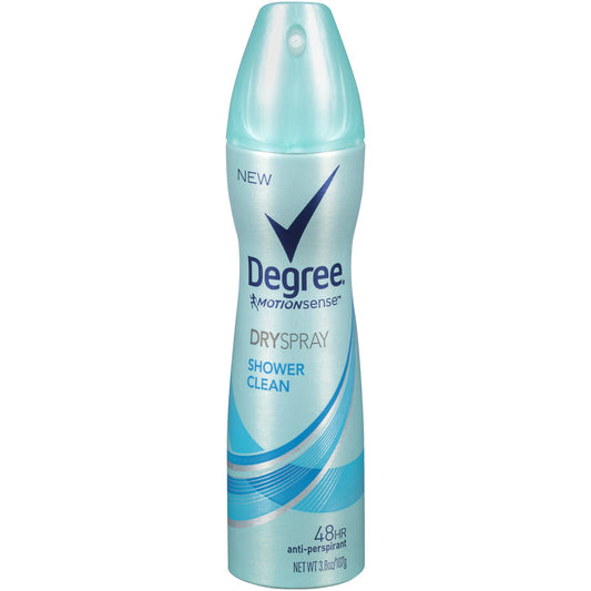 Degree Women Antiperspirant Deodorant Dry Spray, Shower Clean, 3.8 oz Deodorant Pasteur Pharmacy