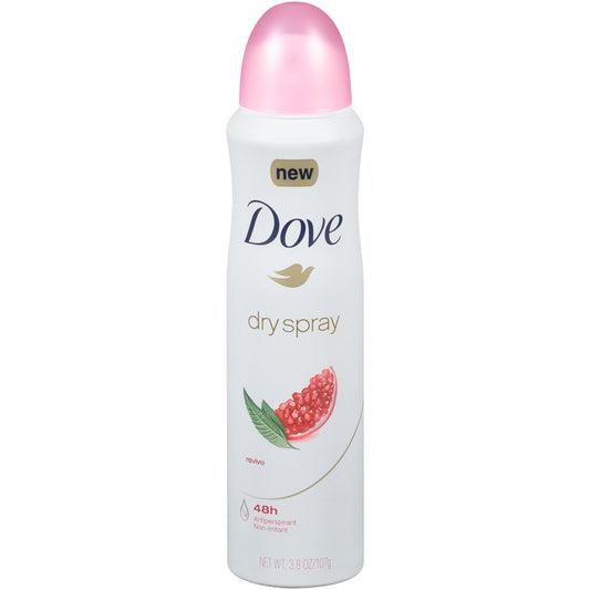 Dove Advanced Care Dry Spray Antiperspirant Deodorant Revive, 3.8 Oz Deodorant & Anti-Perspirant Pasteur Pharmacy