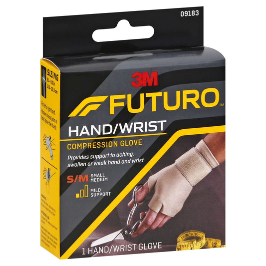 FUTURO Compression Glove for Arthritis and Repetitive Task Relief, S/M Supports & Braces Pasteur Pharmacy
