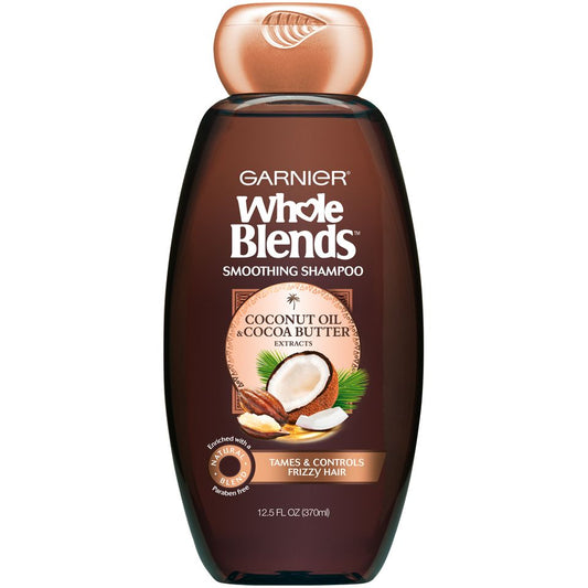 Garnier® Whole Blends™ Smoothing Shampoo - Coconut Oil & Cocoa Butter - 12.5 oz Shampoo Pasteur Pharmacy