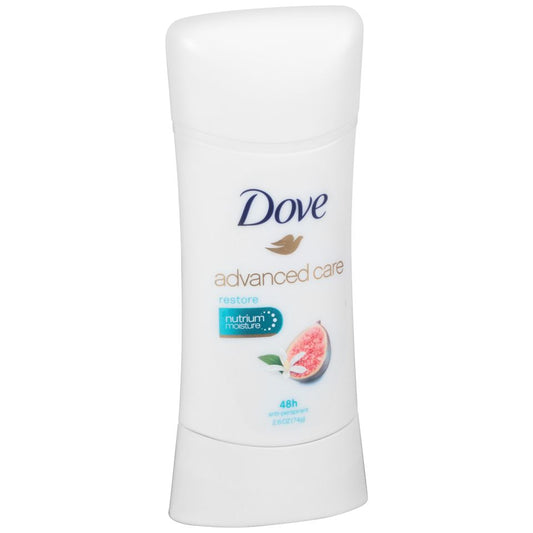 Dove Advanced Care Antiperspirant Deodorant Stick Restore, 2.6 Oz Deodorant & Anti-Perspirant Pasteur Pharmacy