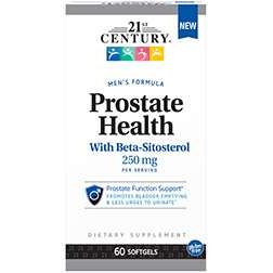 21st Century Prostate Health With Beta-Sitosterol, 125 Mg, 60 Softgels Vitamins & Supplements Pasteur Pharmacy
