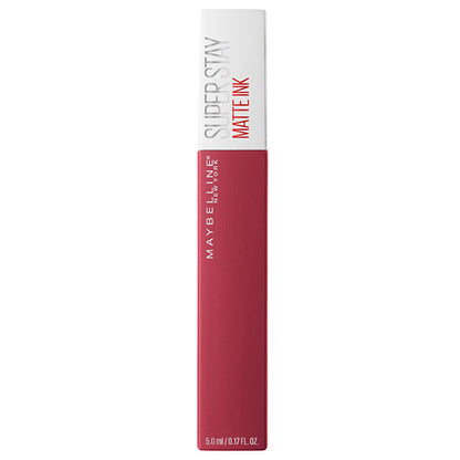 Maybelline Super Stay Matte Ink Unnude : Rouge à lèvres liquide mat 16h - Couleur nude sans transfert, non desséchante