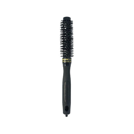 Brosse à cheveux Olivia Garden Expert Blowout Shine Black 20 mm - Brosse professionnelle pour brushing, lissage et coiffage