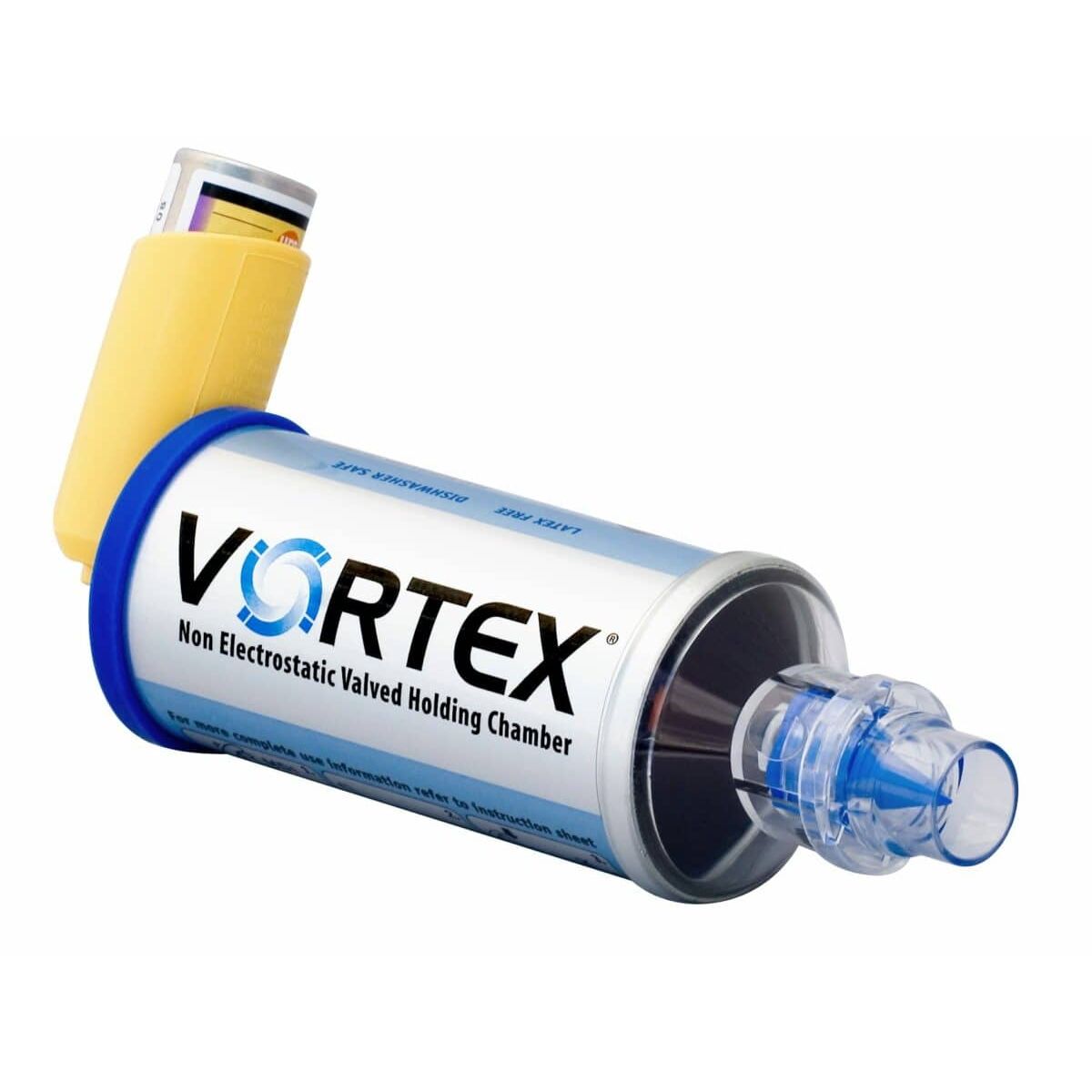 Vortex Non-Electrostatic Valved Holding Chamber (VHC) for MDIs Respiratory Care Pasteur Pharmacy