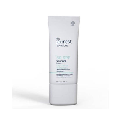 The Purest Solutions Hidratante Control de Grasa con Protección UV y Luz Azul - Acabado Tacto Seco, 1.69 fl oz