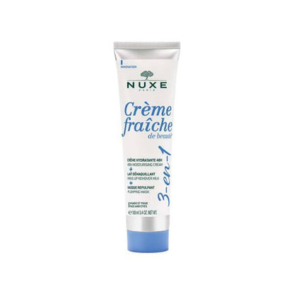 Crema hidratante 3 en 1 Nuxe Crème Fraîche de Beauté - Cuidado de la piel vegano para todo tipo de piel