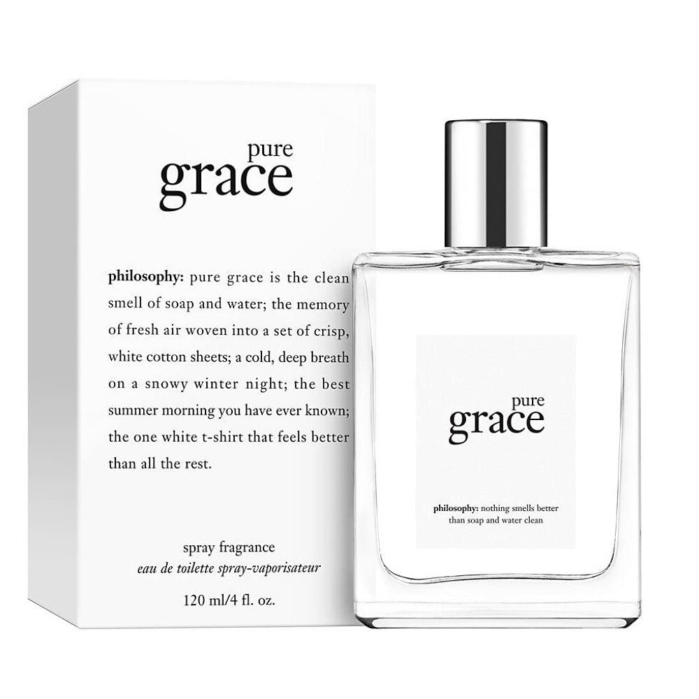 PHILOSOPHY PURE GRACE 4 OZ EAU DE TOILETTE SPRAY