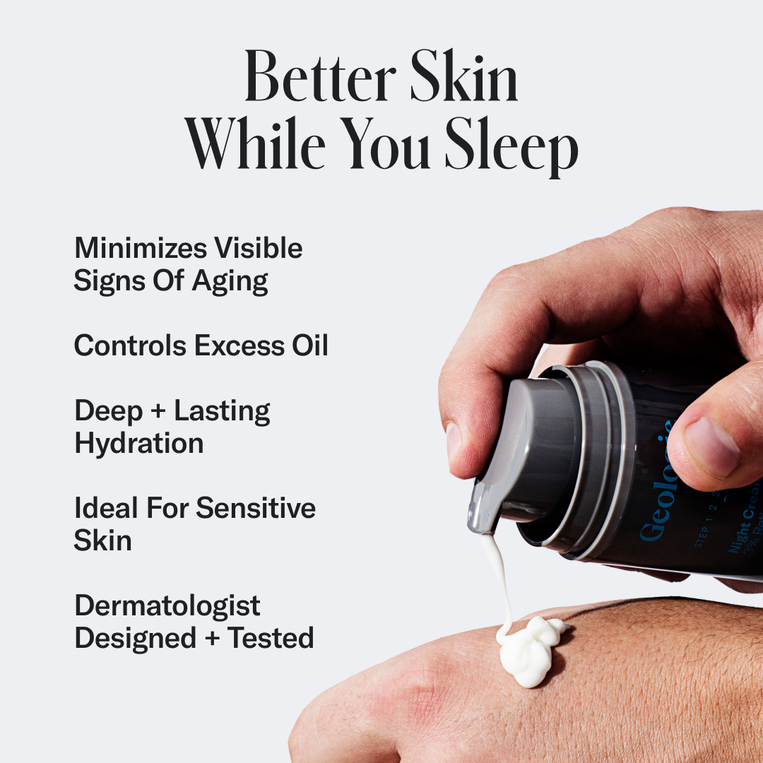 Geologie Retinol Night Cream Full Size Bottle Geologie