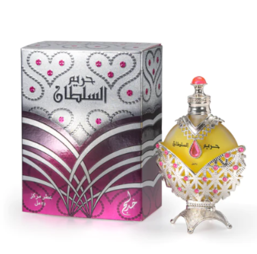 Khadlaj Hareem Al Sultan Silver Concentrated Perfume Oil Unisex Fragrance Khadlaj