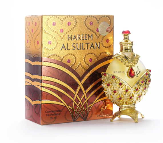 Khadlaj Hareem Al Sultan Gold Concentrated Perfume Oil Unisex Fragrance Khadlaj