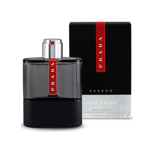 Prada luna rossa carbon 5.1 oz eau de toilette spray Men Fragrant Nest