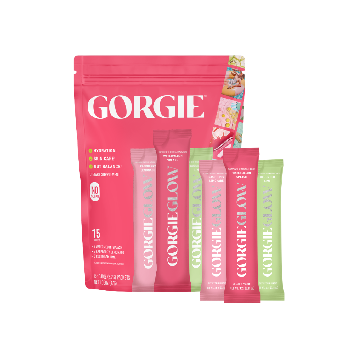 GORGIE Glow Variety Pack - 15 Packs Sales POS GORGIE