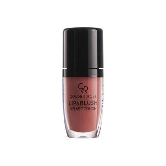 Golden Rose Lip & Blush Velvet Touch 4,5 ml N° 01 - Produit cosmétique polyvalent pour les lèvres et les joues