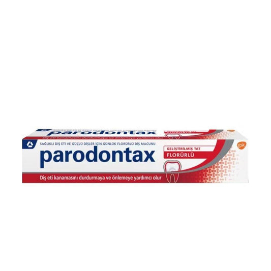 Dentifrice au fluor Parodontax pour la santé des gencives - 75 ml, renforce les dents et prévient les caries