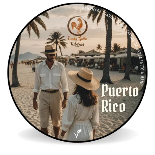 Funky Gallo Toiletries Puerto Rico Collection Shaving Set Pasteur Pharmacy Shaving Soap 120g