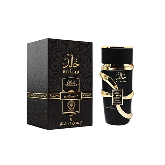 Wadi Al Khaleej Khalid Eau De Parfum Spray for Men, 100 ml