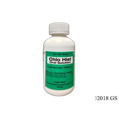Chlo Hist Lq 12.5-1Mg/5Ml 473Ml Grp Pasteur Pharmacy