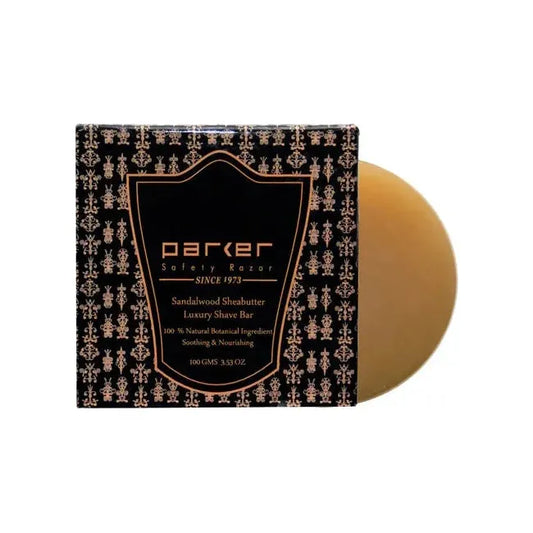Parker Sandalwood Shea Butter Shaving Soap Refill 100g Shaving Soap Pasteur Pharmacy