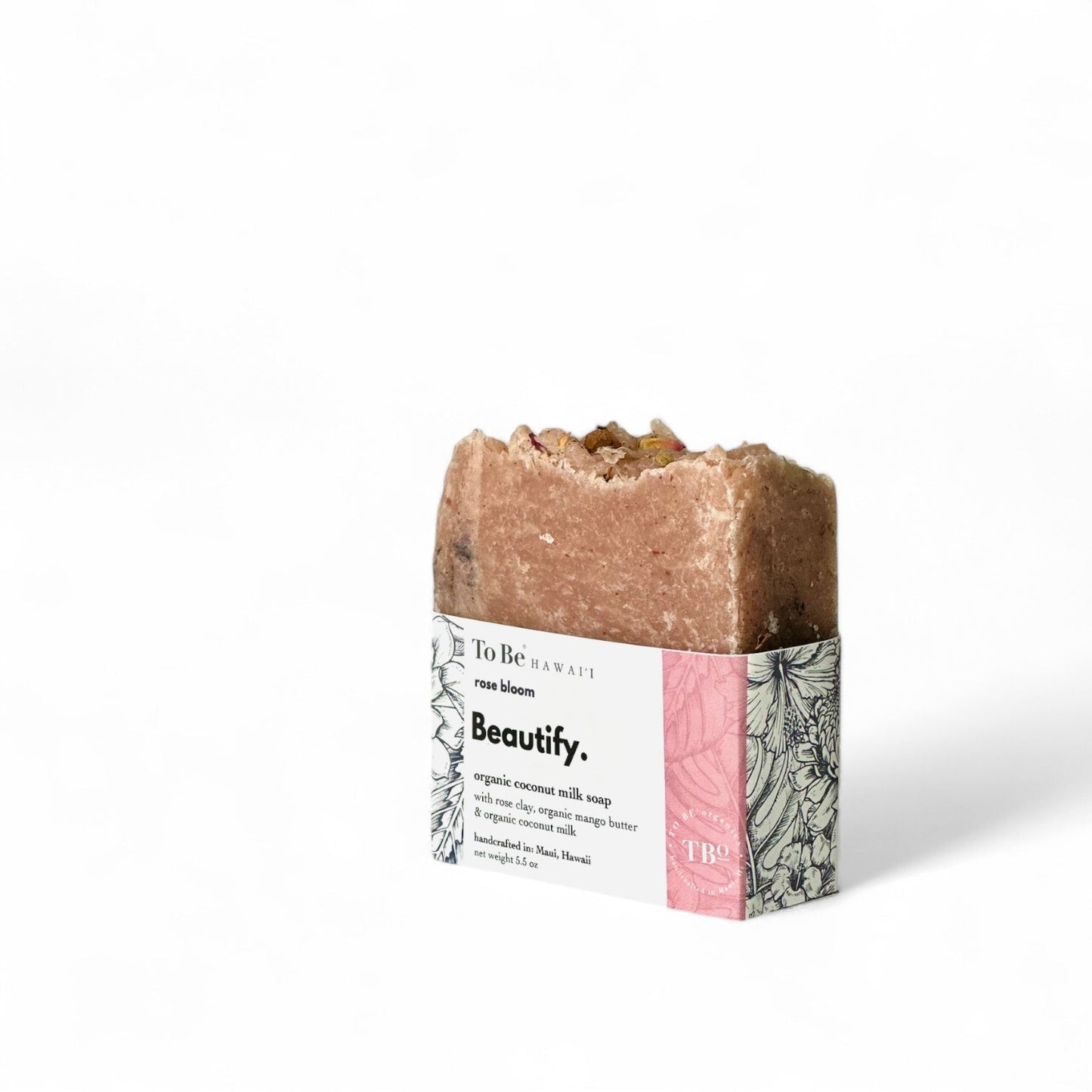 To Be Hawai'i Beautify Rose Luxury Soap Bar Bath & Body To Be Hawai'i