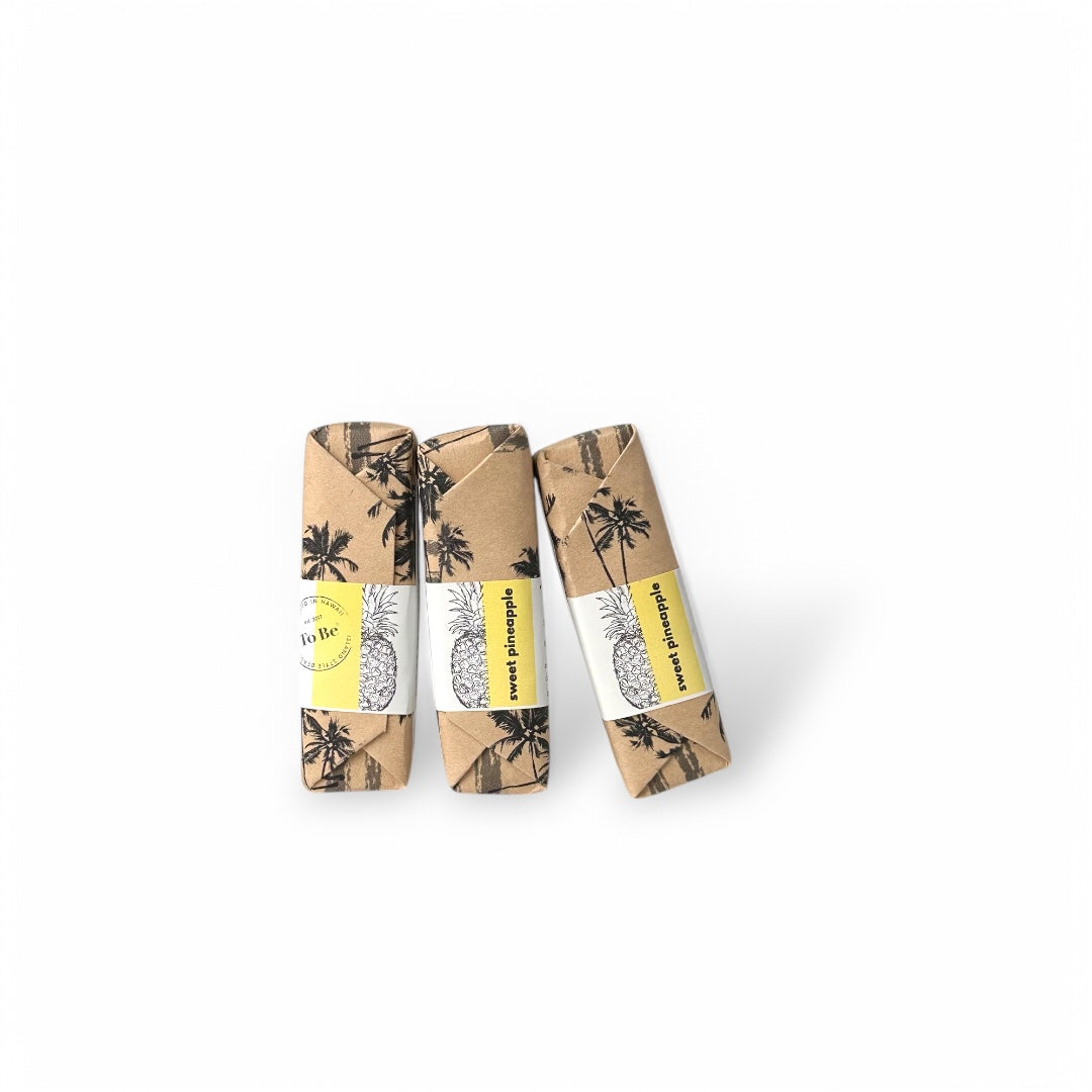 To Be Hawai'i Sweet Pineapple Exfoliating Soap Bar Handcrafted Soap To Be Hawai'i Travel Bar (1.5 oz)
