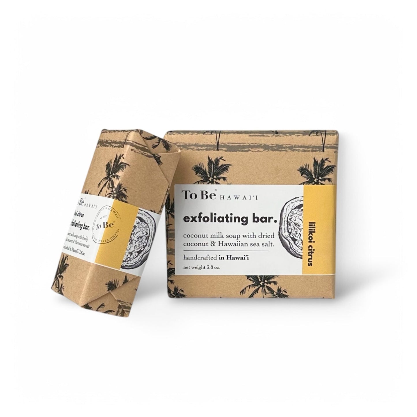 To Be Hawai'i Lilikoi Citrus Exfoliating Soap Bar Handcrafted Soap To Be Hawai'i
