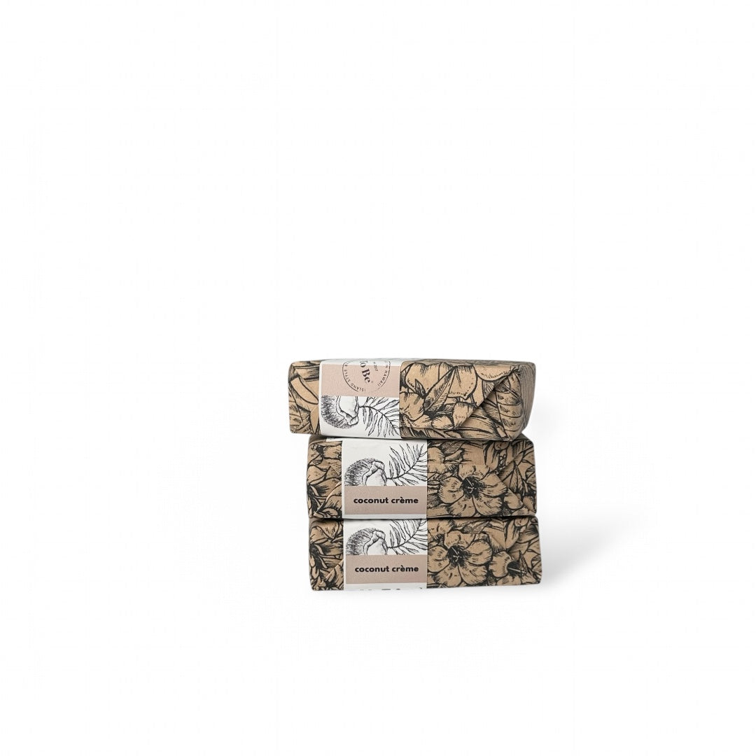 To Be Hawai'i Coconut Crème Luxury Soap Bar Handcrafted Soap To Be Hawai'i Travel Bar (1.5 oz)