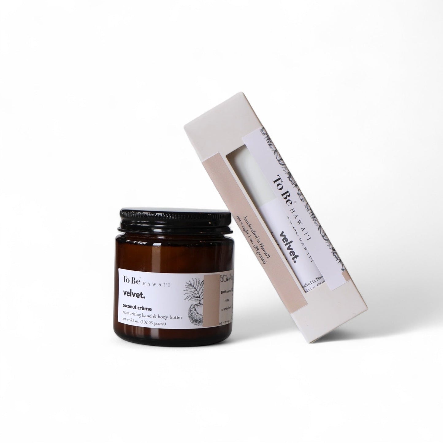 To Be Hawai'i Coconut Crème Velvet Hand & Body Butter Bath & Body To Be Hawai'i