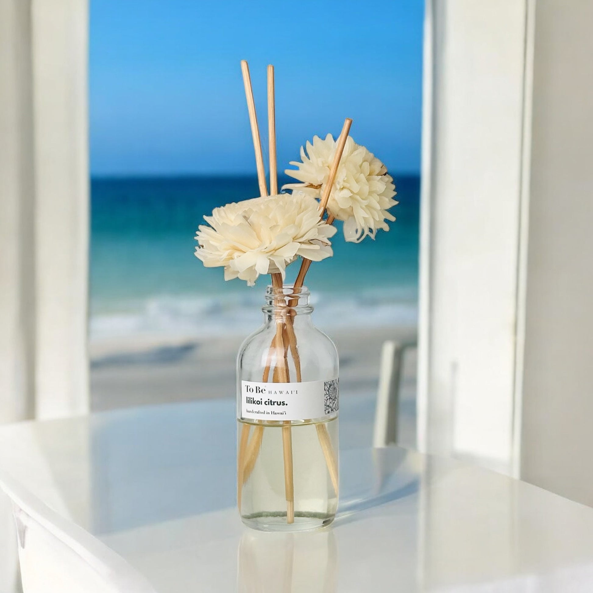 To Be Hawai'i Lilikoi Citrus Reed Diffuser Reed Diffuser To Be Hawai'i