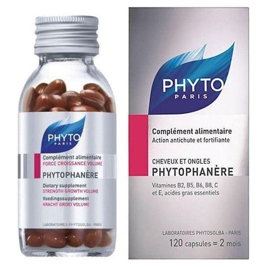 Phyto Phytophanere Dietary Supplement For Hair And Nails 120 Ct. Dietary Supplement Pasteur Pharmacy