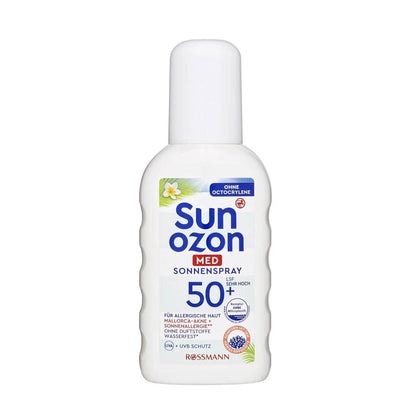 Spray de protection solaire Sunozon MED SPF 50 pour peaux sensibles 200 ml