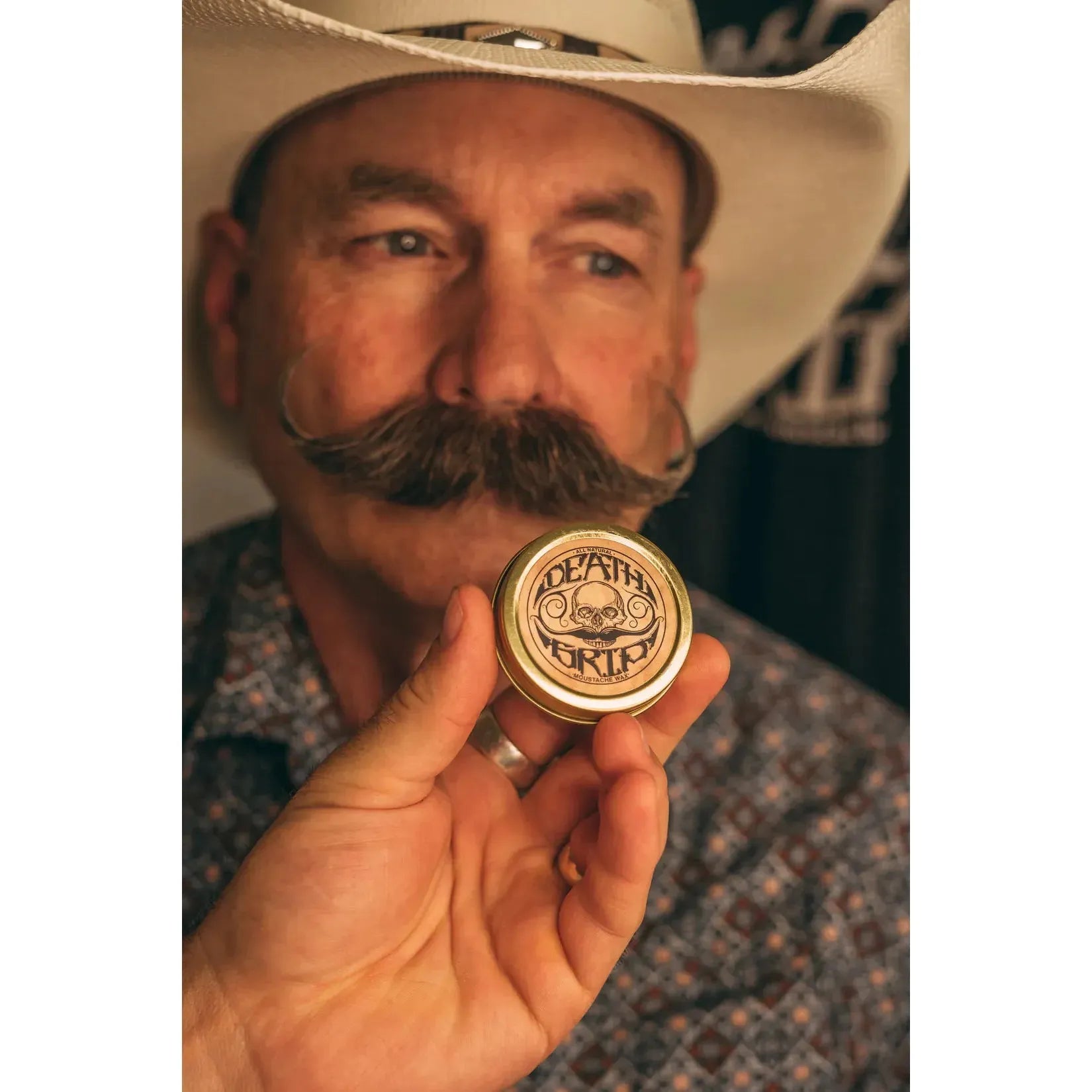 Death Grip - Death Grip Extra Strong hold Mustache Wax 1 oz Mustache Wax Pasteur Pharmacy