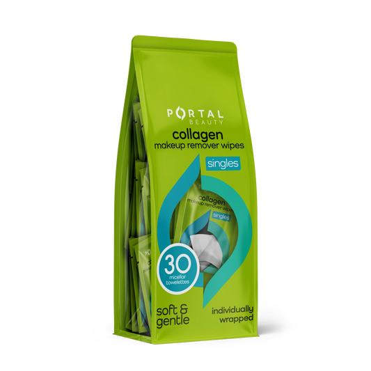 Portal Beauty Vitamin C Makeup Remover Wipes 30 Micellar Towelettes Makeup Removers Pasteur Pharmacy