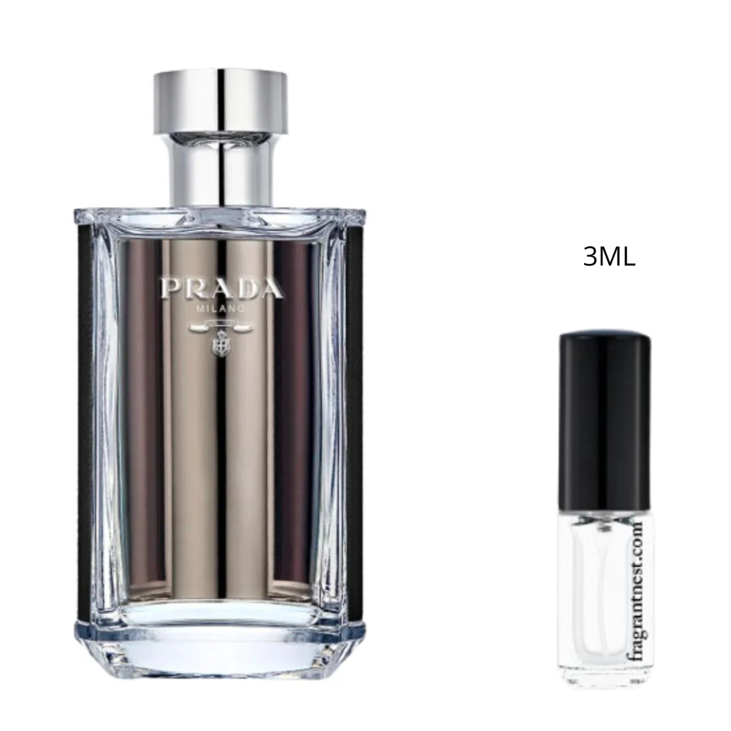 Prada L'Homme Eau De Toilette Sample | Travel Spray 1ml–10ml