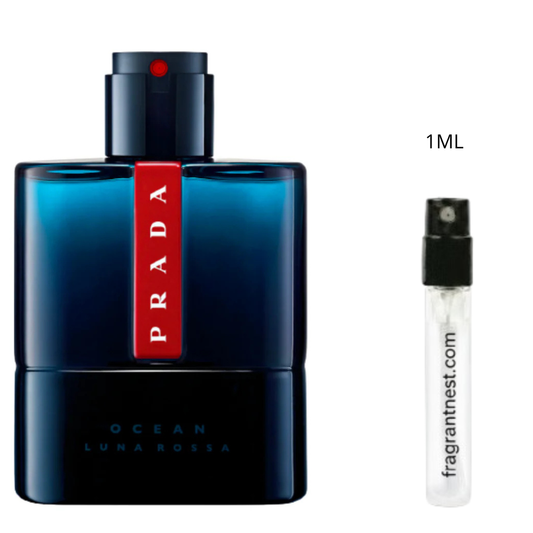 Prada Luna Rossa Ocean Eau De Toilette Travel Spray | Sample