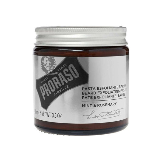Proraso Beard Exfoliating Paste Mint & Rosemary 3.5 Oz Beard Exfoliating Paste Pasteur Pharmacy
